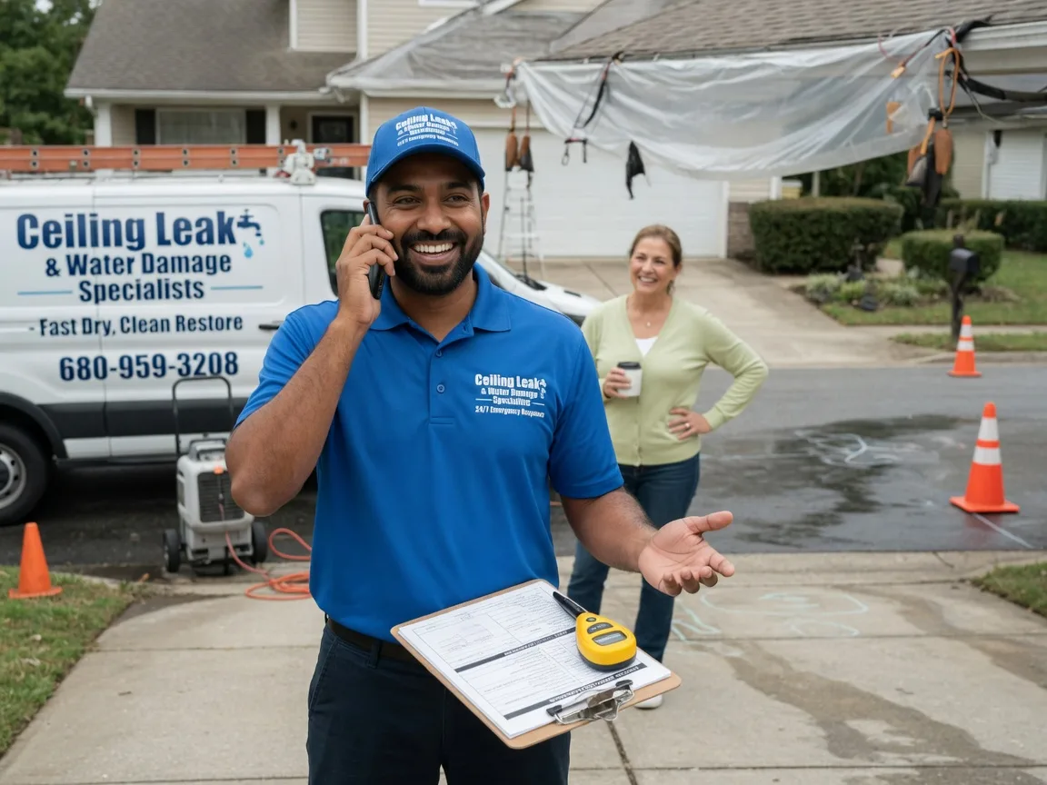 Ceiling Leak Cleanup Tallahassee, FL FAQs
